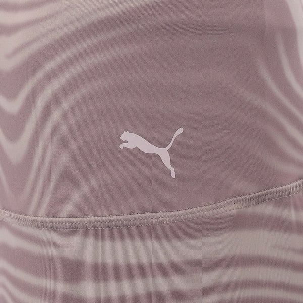 Puma Womens Studio Yoga High Waisted Leggings in Mauve Texture