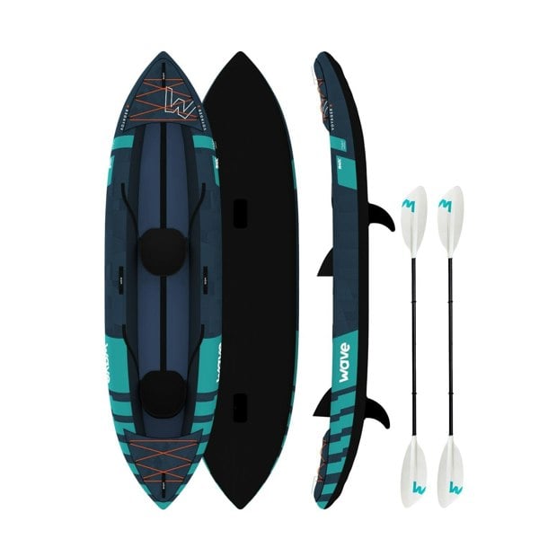 Voyager | Inflatable Kayak | Oxford Cloth | 2-Seater - Wave Sups EU