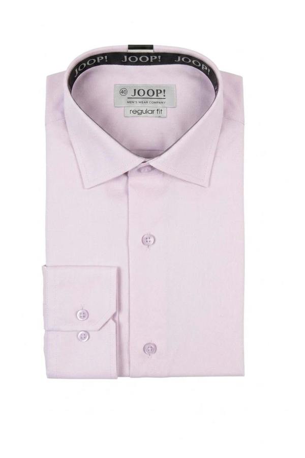 Men's Long Sleeve Button-Down Dress Shirt - Pink - TruClothing.com - 9