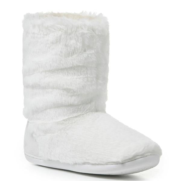 VIVA Polar Womens Faux Fur Fluffy Indoor Sherpa Lined Slipper Boots