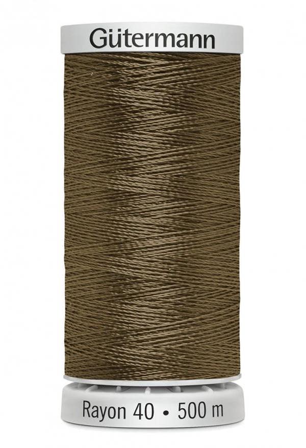 Gutermann No 40 Sulky Rayon Embroidery Thread 500m Rayon Thread Suitable For Embroidery