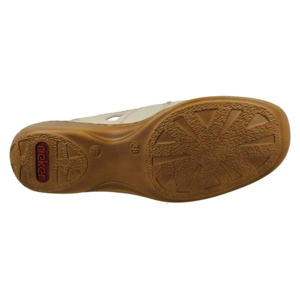 Rieker Ladies Rieker Cut Out Design Slip On Shoes 41385
