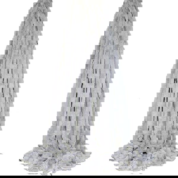 Riva Home Empress Faux Fur Throw - Grey