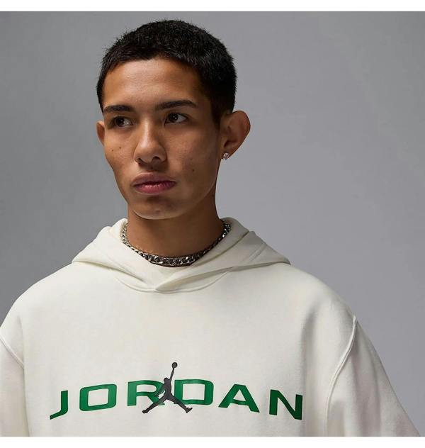 Nike Jordan Classic Overhead Hoodie Cream