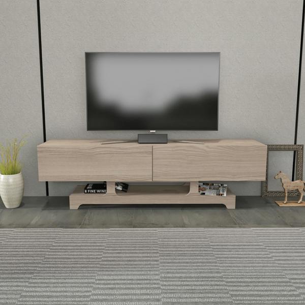 Decorotika Tera Modern TV Stand TV Cabinet for TV's up to 72"
