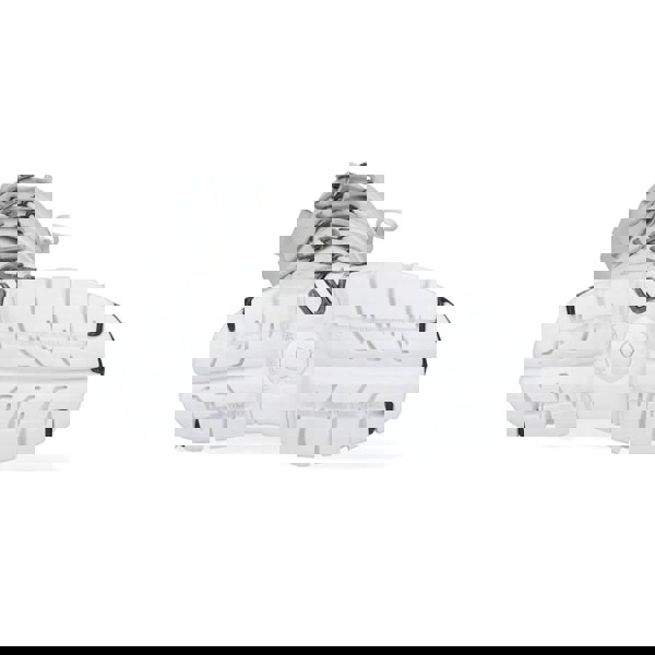 New Rock M-272-C69 Knee High White Leather Gothic Boots