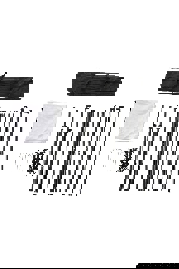 Living and Home 100" 3D 4K HD Outdoor Indoor 16:9 4K Portable Projector Screen with Stand