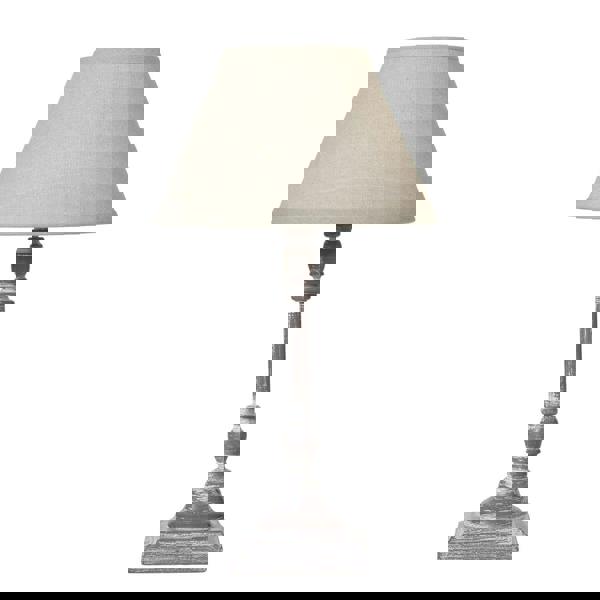 Hill Interiors Antia Stem Table Lamp (UK Plug) - White