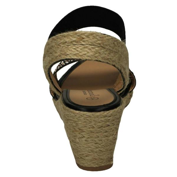 Savannah Ladies Savannah High Wedge Sandals F10908