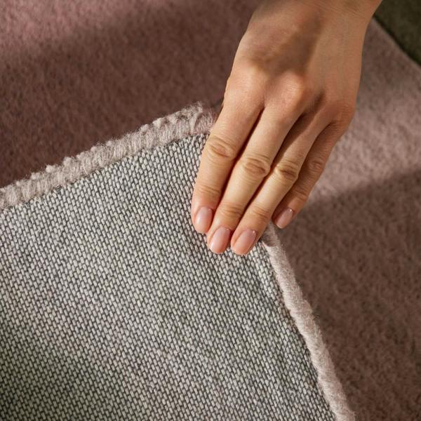 Ted Baker wool cream multicolour rug, shed-resistant, eco-friendly, sound-absorbing, hand-made rug.