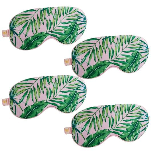 Satin Sleep Mask Multipack Sets - Various Designs - Palm