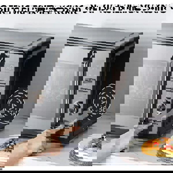 Toshiba Midea MW3-SAC23SF(MB) 900W 23 Litres Free Standing Microwave Black