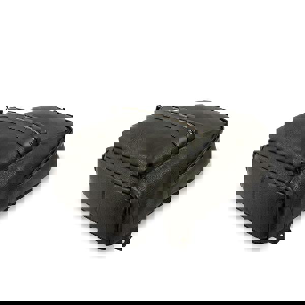 Silver Street London Silver Street London SERGIO Mens Leather Backpack Black