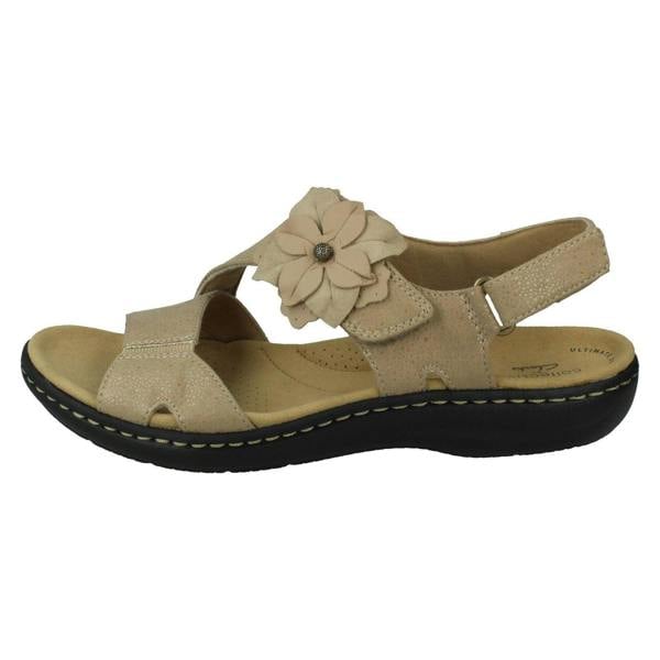 Clarks Ladies Clarks Slingback Sandals With Flower Detail Laurieann Bea