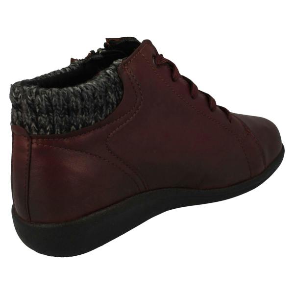 DB Shoes Ladies DB Shoes 2V Dual Fitting Ankle Boots Pipit
