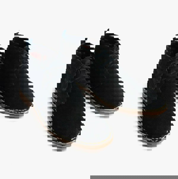 Popps VESPA Unisex Desert Boots Navy