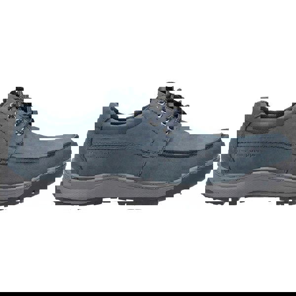 Hush Puppies Tucker Lace Men's Shoes in Navy Nubuck