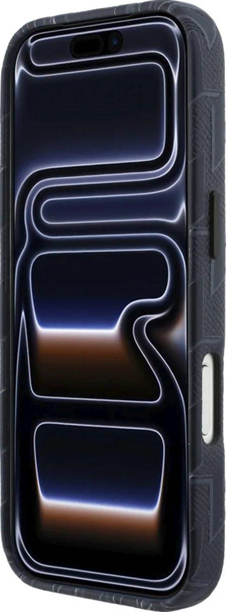 Karl Lagerfeld Monogram Logo Case with MagSafe for iPhone 17 Pro 6.3" Blue - KLHMP17L5PGKLMCB