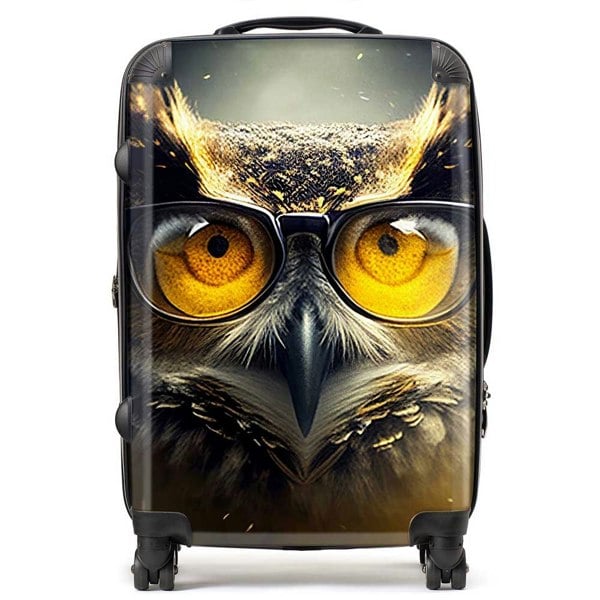 Warren Reed Owl Splashart Suitcase