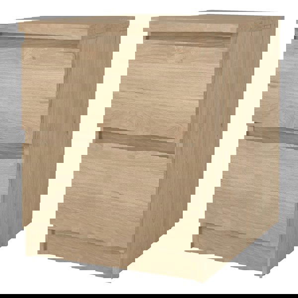 Furniture To Go Naia Bedside 2 Drawers in Jackson Hickory