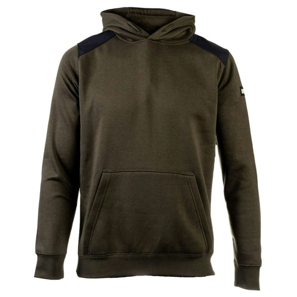 Caterpillar Essentials Polyester Men's Moss Hoodie