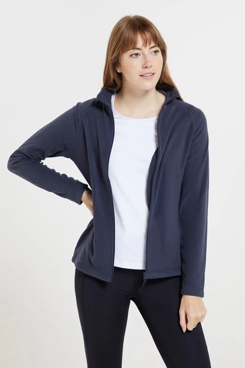 Mountain Warehouse Womens/Ladies Raso Fleece Jacket - Navy