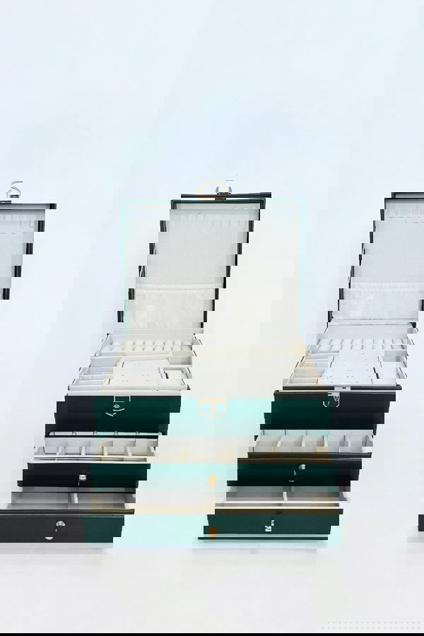 SVNX Vanity Jewellery Storage Box in Green