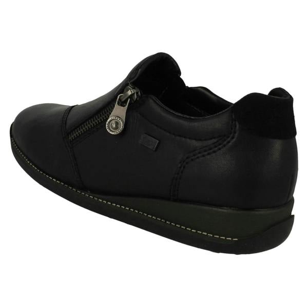 Rieker Ladies Rieker Casual Flat Shoes With Nano Water Protection 44265