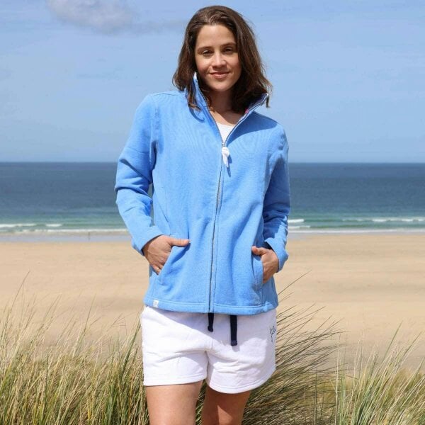 Lazy Jacks LJ33 - Ladies Full Zip Sweatshirt - Blue