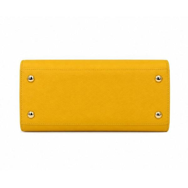 Burberry Tote Top Handle Bag - Marigold