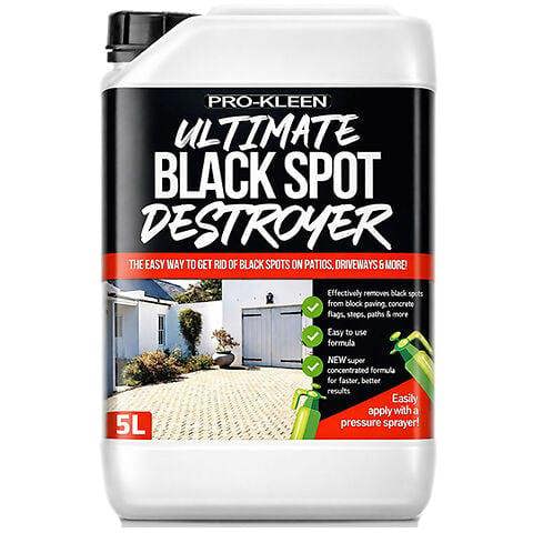 ProKleen Pro-Kleen Ultimate Black Spot Remover Rapid Acting Patio Driveway Block Paving Cleaner, No1 Fast Acting Solution 5L