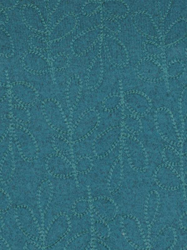 TIGI Round Neck Embroidered Detail Top.