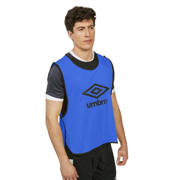 Umbro Unisex Adult Training Bib - Royal Blue/Black - 