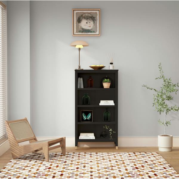 Palazzi 4 Tier Bookcase H127 W69 D25cm