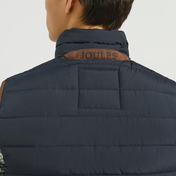 Joules HERITAGE PADDED Gilet   in  Navy
