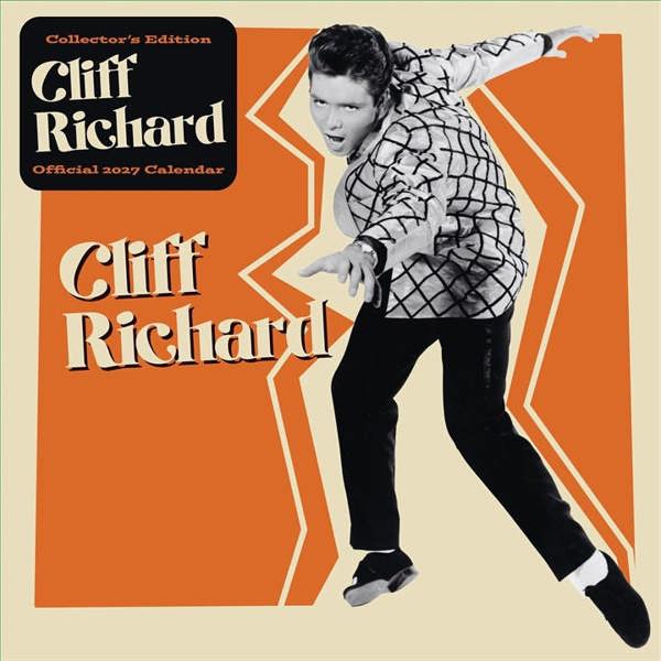 Cliff Richard, Record Collector's Edition Calendar 2027, Wall Calendars, Month To View, Entertainment, Gift