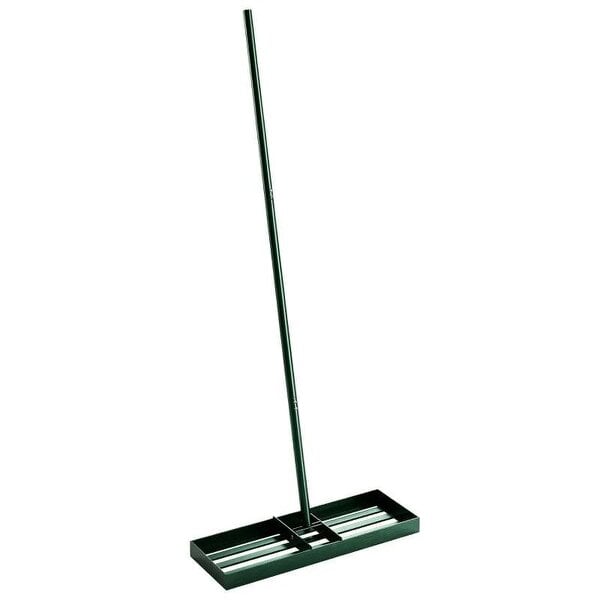 Lawn Levelling Rake, 76 x 26 cm Lawn Leveller Lute with 169 cm Handle for Grass Soil Sand Yard Golf Course