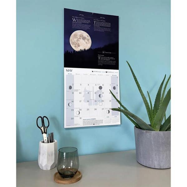 Living by the Moon Calendar 2027, Wall Calendars, Month To View, Lifestyle, Gift