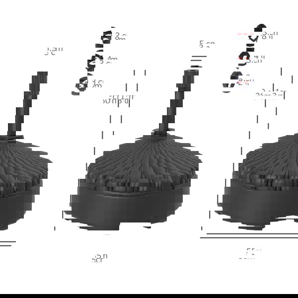 Center Pole Umbrella Base