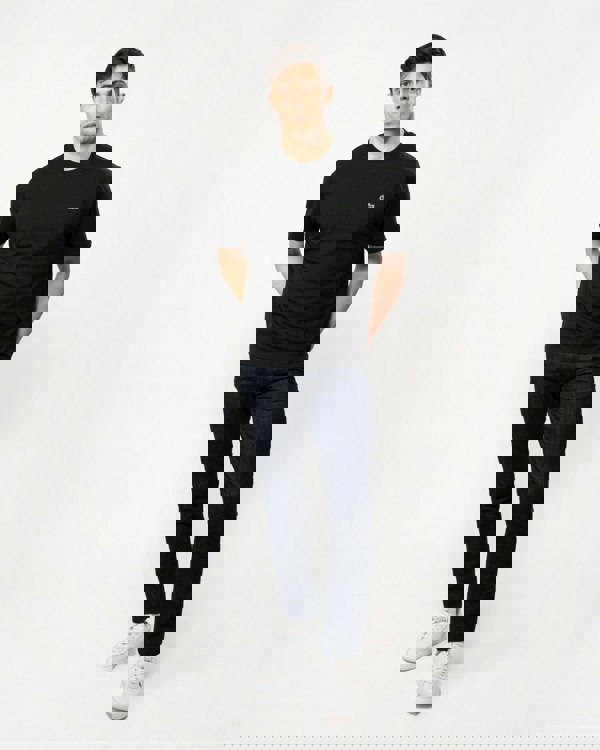 Lacoste Mens Classic Fit Cotton Jersey T-Shirt - Black 031