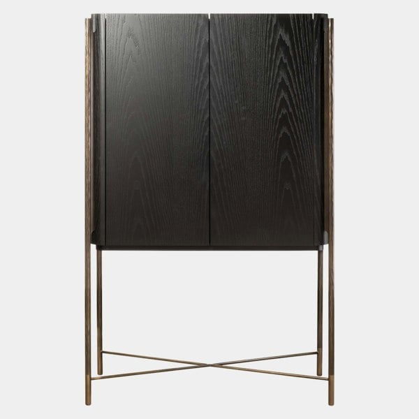 Cantori Italian Black Ash Luxury Cabinet