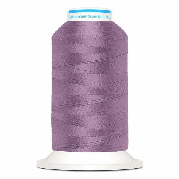 Gutermann Super Brite Polyester 40 Embroidery Thread 1000m Polyester Thread Suitable For Embroidery