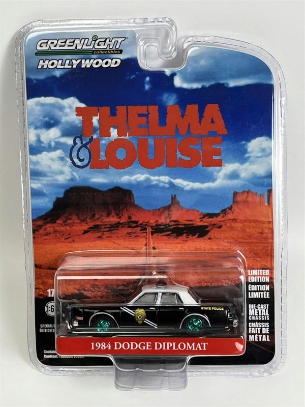 Greenlight Thelma & Louise 1984 Dodge Diplomat Chase Model 1:64 Greenlight 44945E