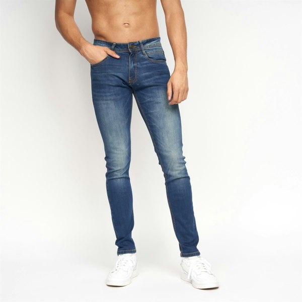 Duck and Cover Maylead Slim Fit Jeans Tinted Blue