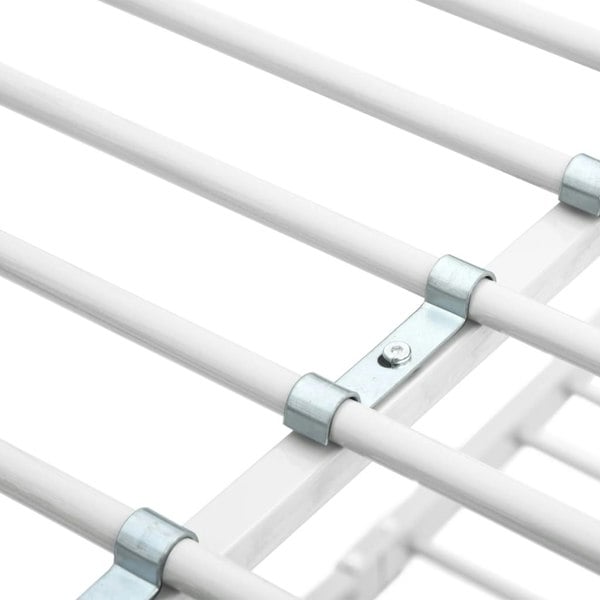 Berkfield Bunk Bed Frame White Metal 140x200 cm/90x200 cm
