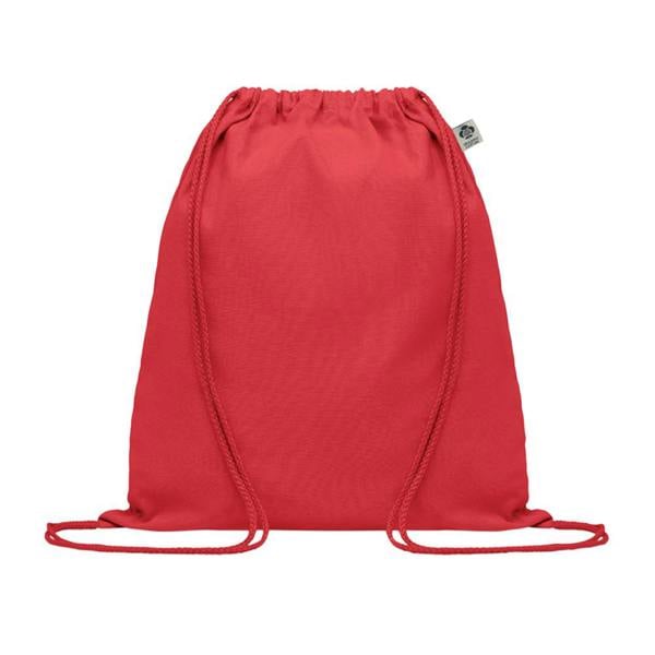MidOcean Yuki Organic Cotton Drawstring Bag - Red - 