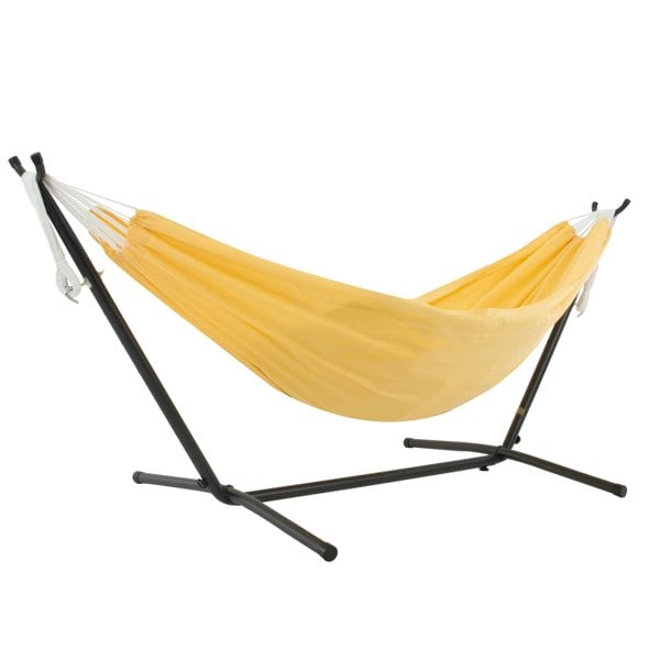 Vivere's Combo - Yellow Hammock with Stand (8ft)