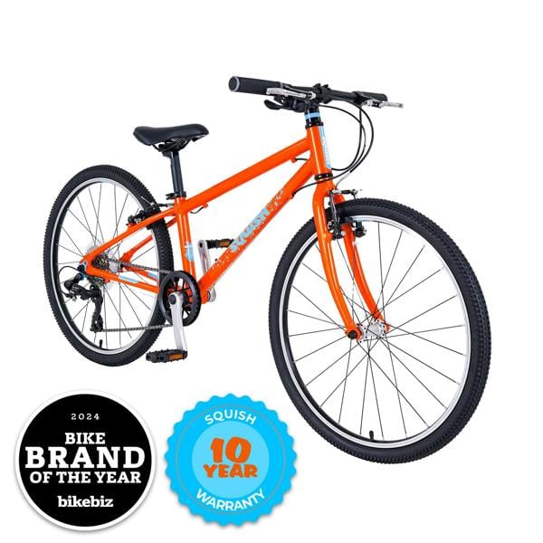 Squish 24" Wheel Lightweight Hybrid Bike Orange