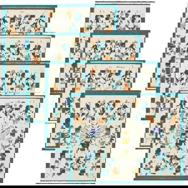 Wylder Wild Garden Placemat (Pack of 4) - Multicoloured