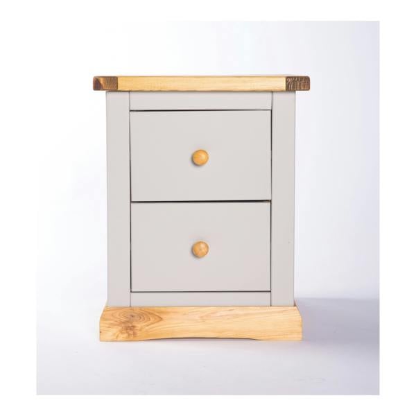 Bomporto 2 Drawer Bedside Table